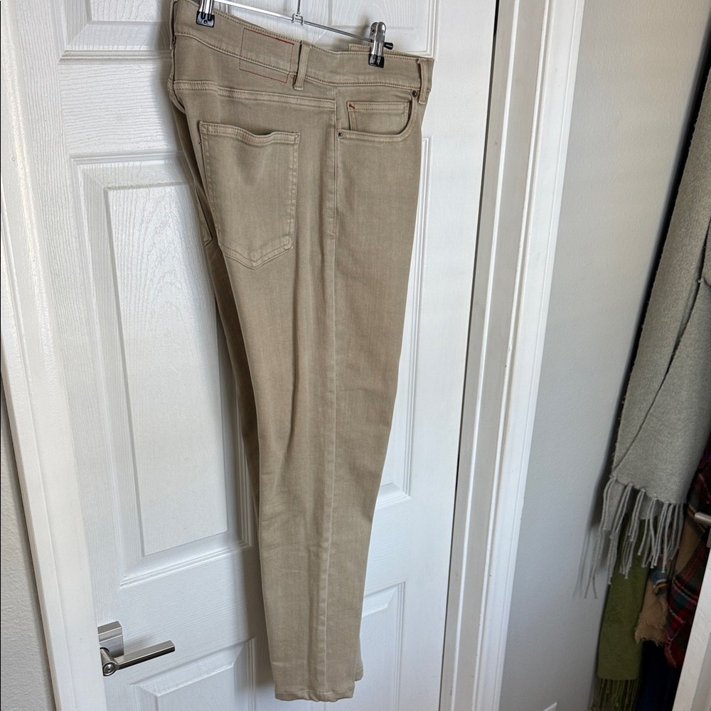 Marine Layer Beige men’s slim Straight jeans - 34x 28